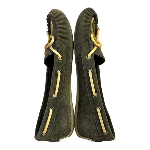 Lucky Brand Abelle2 Suede Moccasin Flat Women’s SZ 7 in Dark Brown - Picture 4 of 8